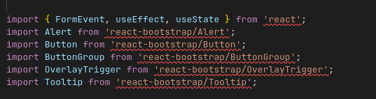 Missing imports